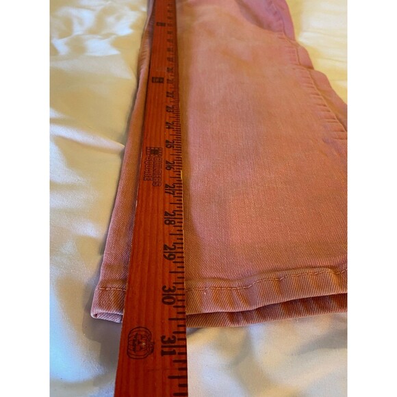 Chico’s Platinum Denim Salmon Colored Chico Size 2- large Size 12 Casual Jeans - Picture 8 of 8